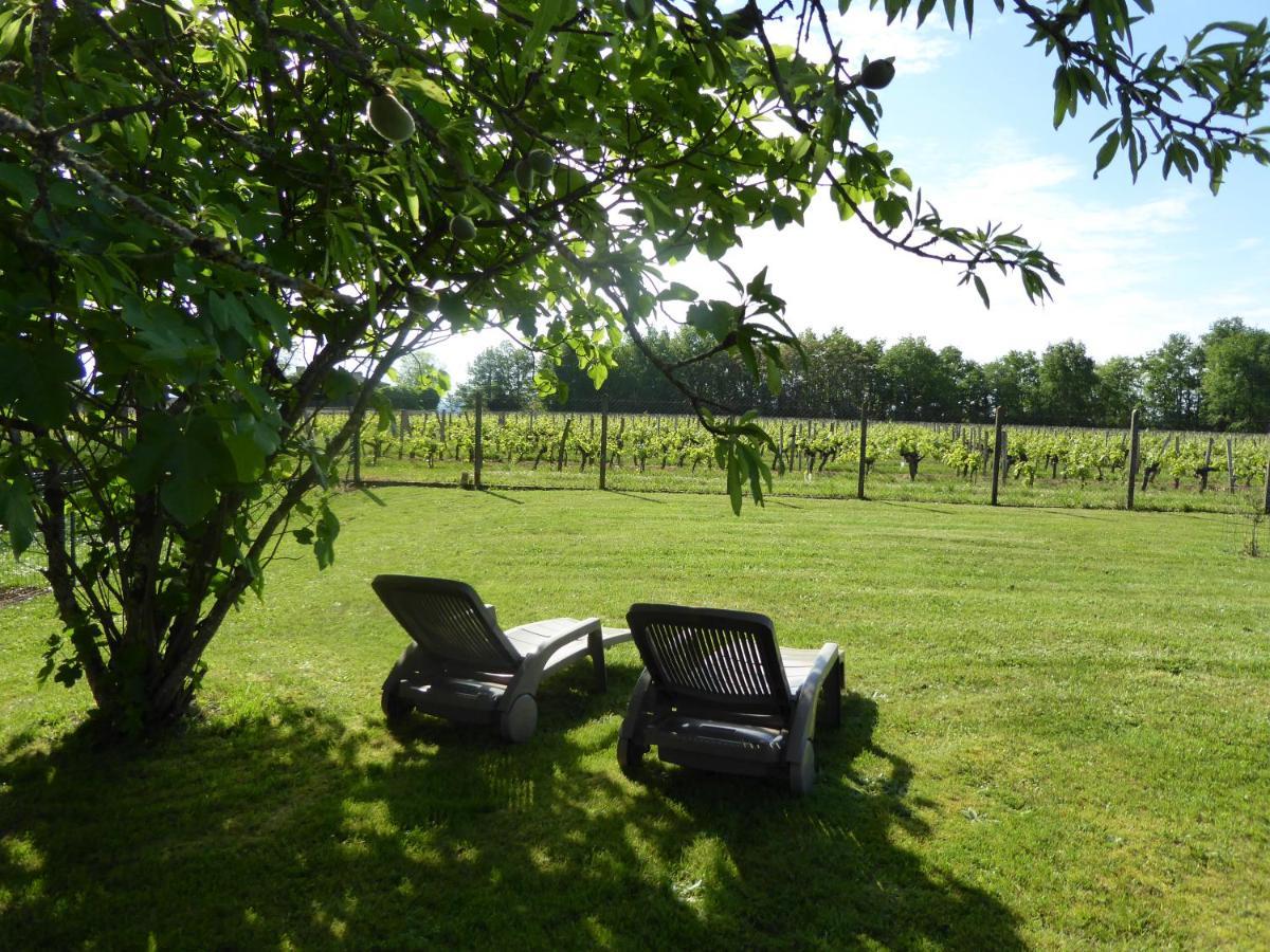 La Vigneraie De Laura: Gite Entre Vignes Et Chenes Sainte-Colombe  Eksteriør billede
